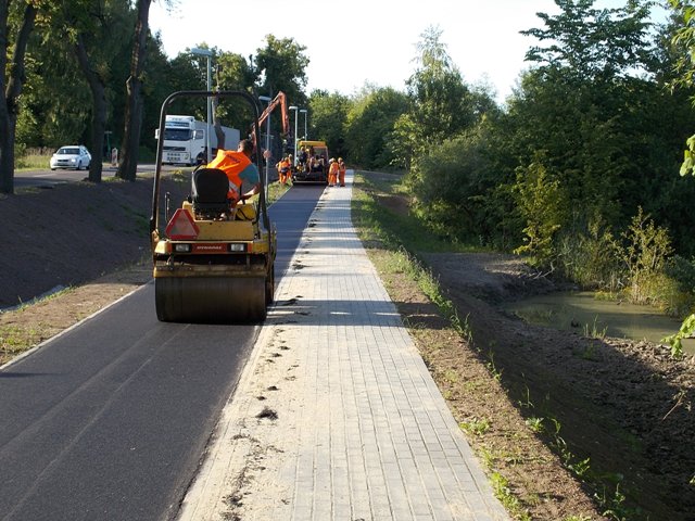 Budowa nowej drogi dla rowerów na ul. Fromborskiej